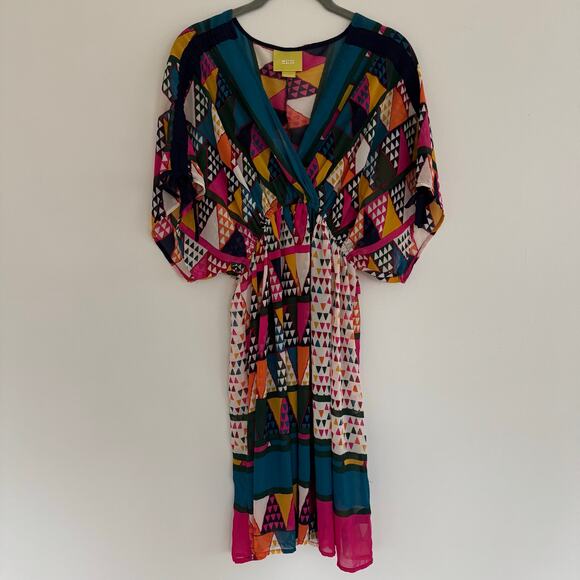 Maeve by Anthropologie Geo-Printed Dress - Picture 2 of 7